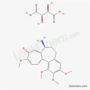 Molecular Structure of 49720-72-1 (DESACETYLCOLCHICINE-d-TARTRATE			)
