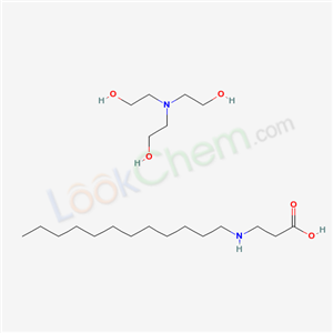 N-Dodecyl-beta-alanine, compound with 2,2,2-nitrilotriethanol (1:1)