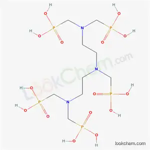Molecular Structure of 70714-66-8 ([[(phosphonomethyl)imino]bis[ethylenenitrilobis(methylene)]]tetrakisphosphonic acid, ammonium salt)