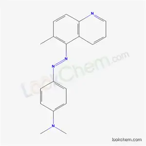 Molecular Structure of 17400-70-3 (N,N-dimethyl-4-(6-methylquinolin-5-yl)diazenyl-aniline)
