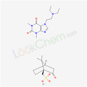 Molecular Structure of 19326-29-5 (Etamiphylline camsylate)