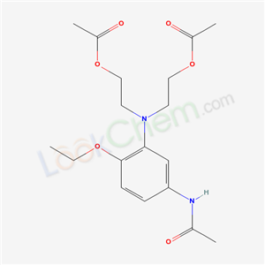 3-(Bis(2-acetoxyethyl)amino)-p-acetophenetidide