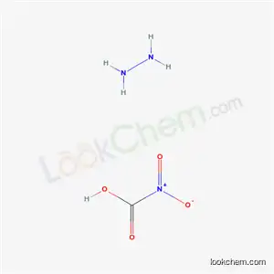 Molecular Structure of 20773-28-8 (Nitroformic acid, compound with hydrazine (1:1))