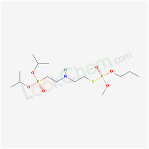 N-(2-dipropan-2-yloxyphosphorylethyl)-2-(methoxy-propoxy-phosphoryl)sulfanyl-ethanamine