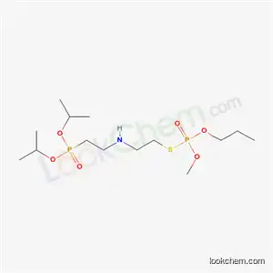 Molecular Structure of 21988-67-0 (Phosphorothioic acid S-[2-[diisopropoxyphosphinyl(ethyl)amino]ethyl]O-methyl O-propyl ester)