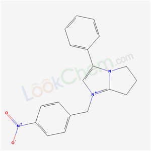 4898-90-2,1-(4-nitrobenzyl)-3-phenyl-6,7-dihydro-5H-pyrrolo[1,2-a]imidazol-1-ium,