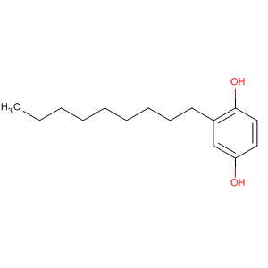 Molecular Structure of 10576-43-9 (1,4-Benzenediol, 2-nonyl-)