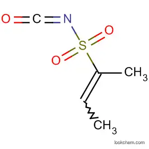 Molecular Structure of 13881-56-6 (2-Butene-2-sulfonyl isocyanate)