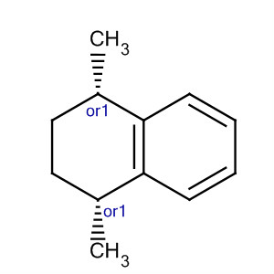 Molecular Structure of 14109-26-3 (Naphthalene, 1,2,3,4-tetrahydro-1,4-dimethyl-, cis-)