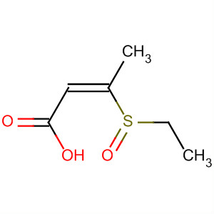 2-Butenoic acid, 3-(ethylsulfinyl)-, (Z)-