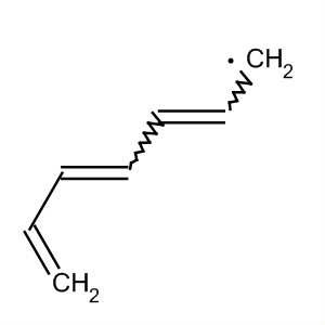 Molecular Structure of 15671-45-1 (2,4,6-Heptatrienyl)