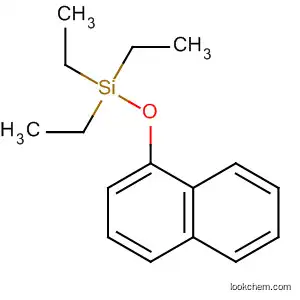 Molecular Structure of 17938-02-2 (Silane, triethyl(1-naphthalenyloxy)-)