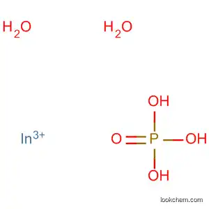 Molecular Structure of 19153-61-8 (Phosphoric acid, indium(3+) salt (1:1), dihydrate)