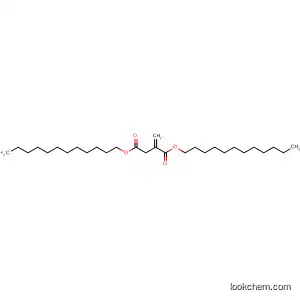 Butanedioic acid, methylene-, didodecyl ester