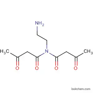 Molecular Structure of 27741-90-8 (Butanamide, N-(2-aminoethyl)-N-(1,3-dioxobutyl)-3-oxo-)