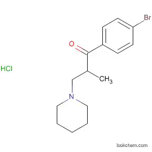 Molecular Structure of 3644-57-3 (1-Propanone, 1-(4-bromophenyl)-2-methyl-3-(1-piperidinyl)-,
hydrochloride)