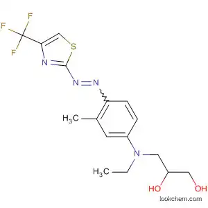 1,2-Propanediol,
3-[ethyl[3-methyl-4-[[4-(trifluoromethyl)-2-thiazolyl]azo]phenyl]amino]-