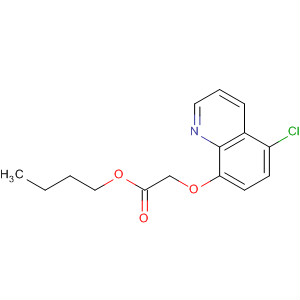 Acetic acid, [(5-chloro-8-quinolinyl)oxy]-, butyl ester
