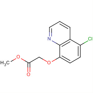 Acetic acid, [(5-chloro-8-quinolinyl)oxy]-, methyl ester