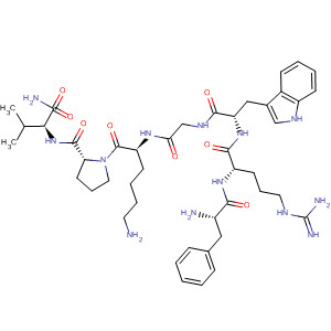 L-Valinamide, L-phenylalanyl-L-arginyl-L-tryptophylglycyl-L-lysyl-L-prolyl-