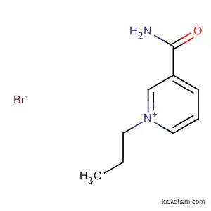 Molecular Structure of 52047-79-7 (Pyridinium, 3-(aminocarbonyl)-1-propyl-, bromide)