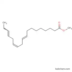 Molecular Structure of 52717-33-6 (9,12,15-Octadecatrienoic acid, methyl ester, (E,Z,E)-)