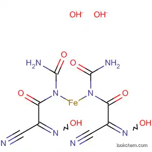 Molecular Structure of 56391-58-3 (Iron, bis[N-(aminocarbonyl)-2-cyano-2-(hydroxyimino)acetamidato]-)