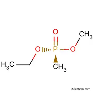 Molecular Structure of 57557-31-0 (Phosphonic acid, methyl-, ethyl methyl ester, (R)-)
