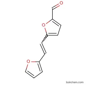Molecular Structure of 59212-80-5 (2-Furancarboxaldehyde, 5-[2-(2-furanyl)ethenyl]-)