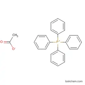 Molecular Structure of 64564-22-3 (Phosphonium, tetraphenyl-, acetate)