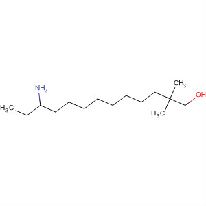 Molecular Structure of 69883-00-7 (1-Tridecanol, 11-amino-2,2-dimethyl-)
