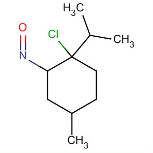 Molecular Structure of 69948-15-8 (Cyclohexane, 1-chloro-4-methyl-1-(1-methylethyl)-2-nitroso-)