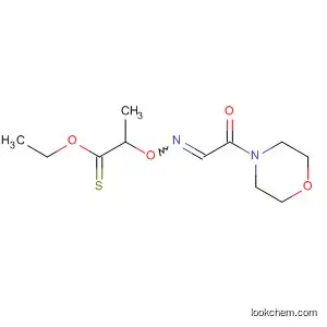 Molecular Structure of 70791-41-2 (Propanethioic acid, 2-[[[2-(4-morpholinyl)-2-oxoethylidene]amino]oxy]-,
S-ethyl ester)