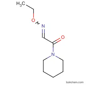 Molecular Structure of 70791-43-4 (Piperidine, 1-[(ethoxyimino)acetyl]-)