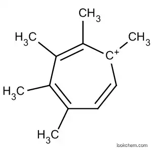 Molecular Structure of 72372-25-9 (Cycloheptatrienylium, 1,2,3,4,5-pentamethyl-)