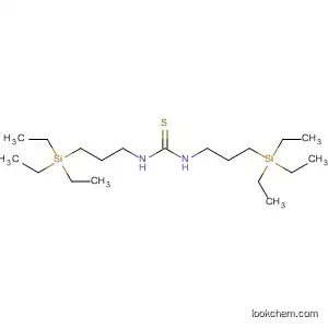 Molecular Structure of 72397-93-4 (Thiourea, N,N'-bis[3-(triethylsilyl)propyl]-)