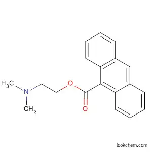 Molecular Structure of 73282-80-1 (9-Anthracenecarboxylic acid, 2-(dimethylamino)ethyl ester)