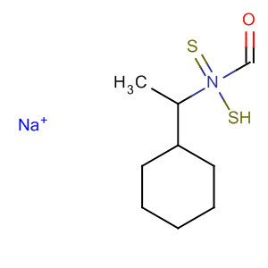 Carbamodithioic acid, cyclohexylethyl-, sodium salt