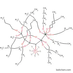 Molecular Structure of 7441-93-2 (Titanium, hexadecabutoxyhexa-m-oxohepta-)