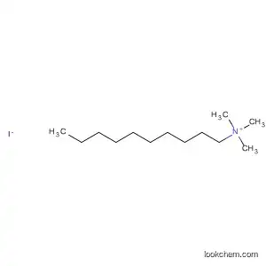 Molecular Structure of 7447-24-7 (1-Decanaminium, N,N,N-trimethyl-, iodide)