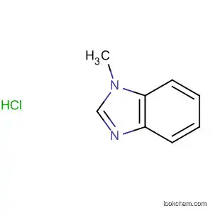 Molecular Structure of 75802-90-3 (1H-Benzimidazole, 1-methyl-, monohydrochloride)