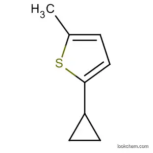 Molecular Structure of 78113-02-7 (Thiophene, 2-cyclopropyl-5-methyl-)