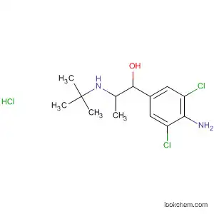 Molecular Structure of 78982-85-1 (Benzenemethanol,
4-amino-3,5-dichloro-a-[1-[(1,1-dimethylethyl)amino]ethyl]-,
monohydrochloride)