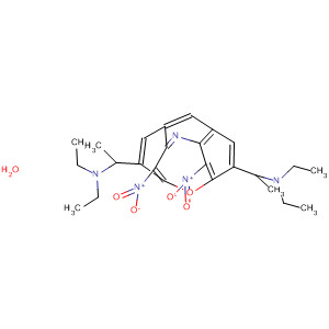 Molecular Structure of 79939-84-7 (Ethanamine, 2,2'-[(4,5-dinitro-3,6-acridinediyl)bis(oxy)]bis[N,N-diethyl-)