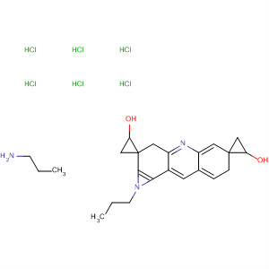 Molecular Structure of 79939-87-0 (1-Propanamine, N,N'-[3,6-acridinediylbis(oxy-2,1-ethanediyl)]bis-,
trihydrochloride)