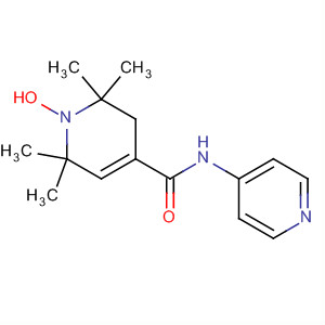 Molecular Structure of 79991-41-6 (1(2H)-Pyridinyloxy,
3,6-dihydro-2,2,6,6-tetramethyl-4-[(4-pyridinylamino)carbonyl]-)