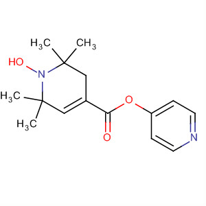 Molecular Structure of 79991-44-9 (1(2H)-Pyridinyloxy,
3,6-dihydro-2,2,6,6-tetramethyl-4-[(4-pyridinyloxy)carbonyl]-)