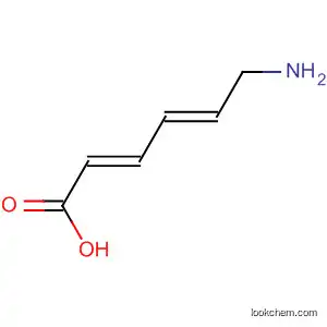 Molecular Structure of 80004-69-9 (2,4-Hexadienoic acid, 6-amino-, (E,E)-)