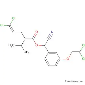 4-Pentenoic acid, 5,5-dichloro-2-(1-methylethyl)-,
cyano[3-[(2,2-dichloroethenyl)oxy]phenyl]methyl ester