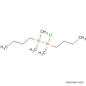 Molecular Structure of 80034-60-2 (Disilane, 1,2-dibutyl-1-chloro-1,2,2-trimethyl-)